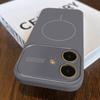 GURRS Apple iPhone 17 Case Magsafe Magnetic Full Coverage Skin-friendly Liquid Silicone Ultra-thin Shockproof Minimalist Unisex Graphite Gray