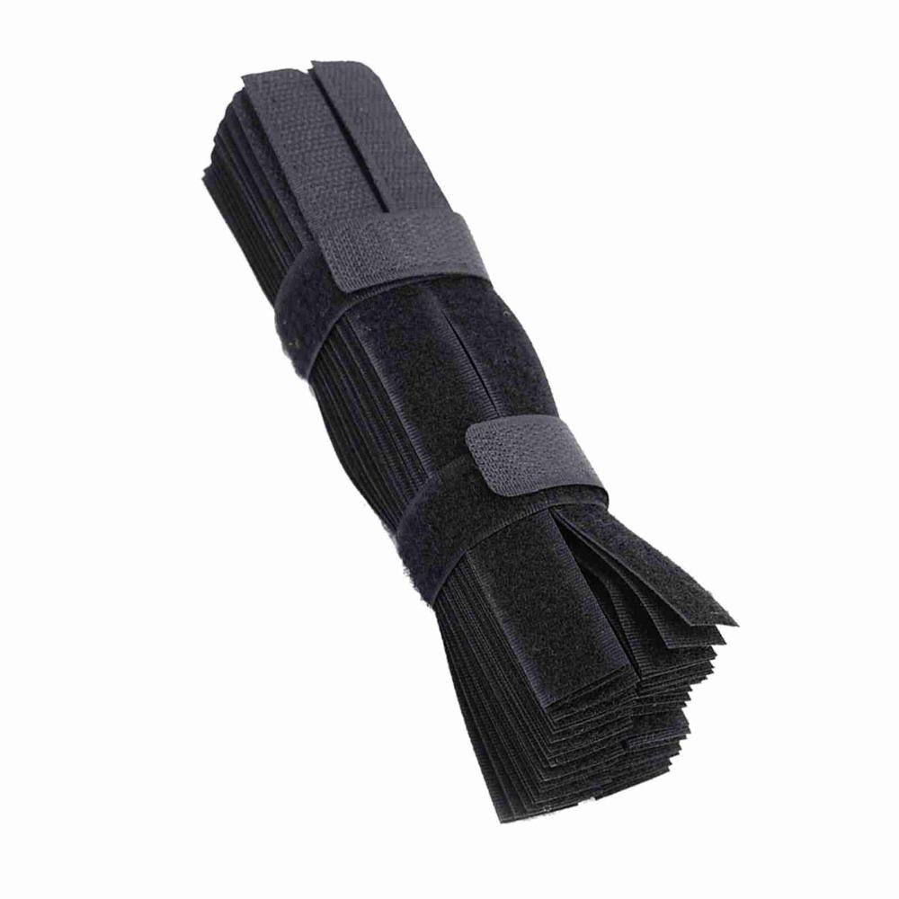 50PCS Reusable Cord Lead Straps Adjustable Wire Ties Colorful Cable Ties  Tape Ties