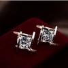 Fashion Women Earring Hollow Out Square Earrings Ear Studs Best Portal