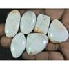 06Pcs Natural Scolecite Mix Cabochon Loose Gemstone Lot 195Cts. A-762