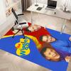 The Wiggles Printed Absorbent Washable Carpet, Non-Slip Bathroom Mats, Kitchen Rugs, Yoga Mat,Living Room Entrance, Camping Picnic Rugs