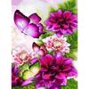 5D DIY Diamond Painting Kit Butterfly Fluttering Diamond Embroidery Rhinestones Decorations for Home