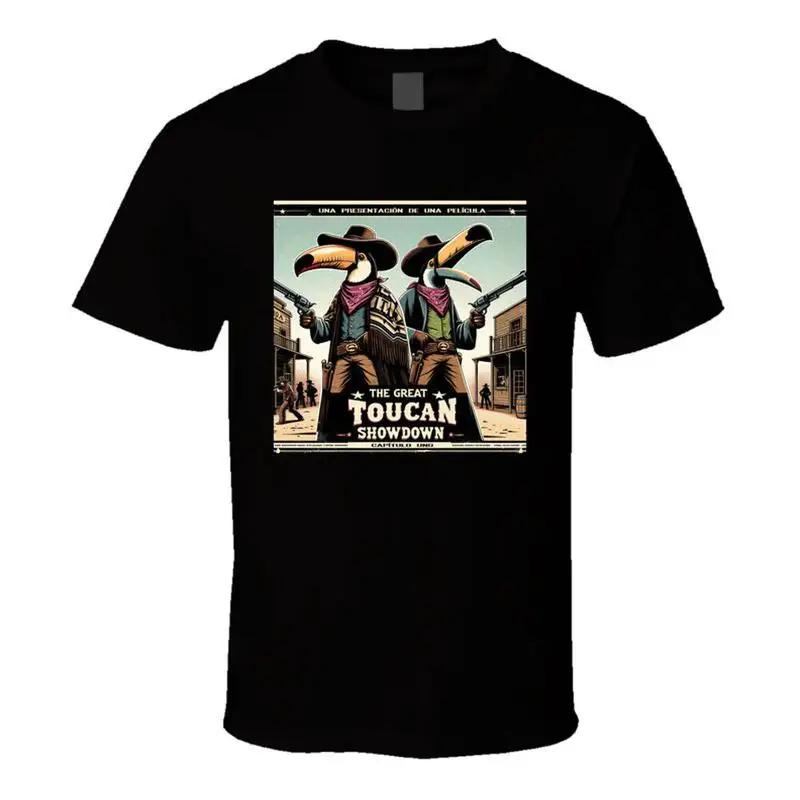 The Great Toucan Showdown Parody Western Movie Funny T Shirt
