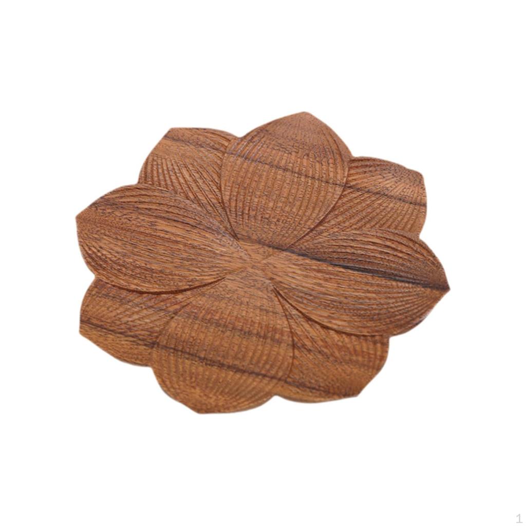 Natural Wood Platter for Breakfast, Ideal Snacks and Beverages
