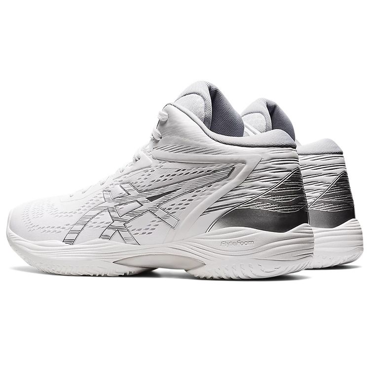 Asics Gelhoop V14 4E Wide White Silver Men Sneakers 1063A051-100