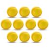 Мячи для бейсбола KINOKINO из уретана, диаметр 7 см, набор из 10 шт.. (Желтые Шарики)