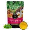 TEACURRY Thyro Herbal Tea (15 Pyramid Tea Bags) - Thyroid Tea - Helps In Balancing TSH, T3, T4 Levels Manage Weight | 100% Natural Tea