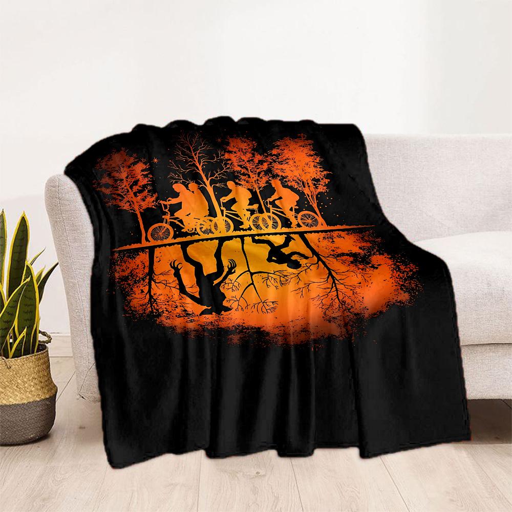 Stranger Things Mashup Suitable blanket for offices, travel, living rooms also a good gift for friends and family Suitable for all seasons.