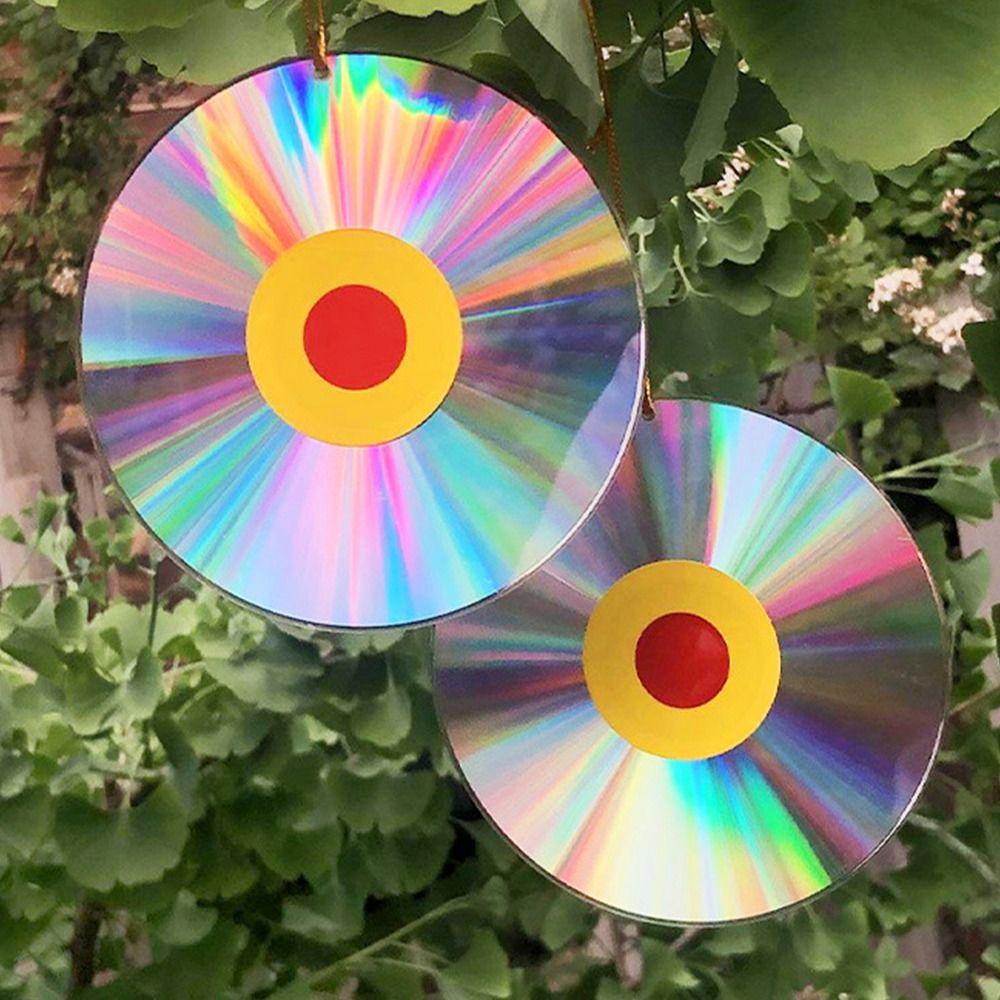 Для отпугивания птиц Диск для отпугивания птиц Простой в использовании CD-диск для отпугивания птиц Сад