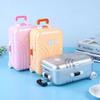 Декор сцены Миниатюрный портативный багажник Мини-куклы Багажная коробка Модель Куклы Аксессуары