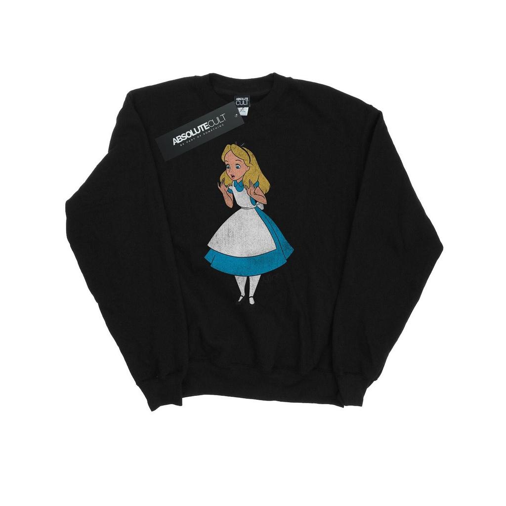 Disney Mens Alice In Wonderland Classic Alice Sweatshirt