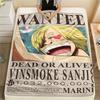 Фланелевое одеяло с принтом персонажей One Piece, Высококачественное, Удобное для всех сезонов, Декор для дома, Тепло и уют, Идеально для рождественских подарков