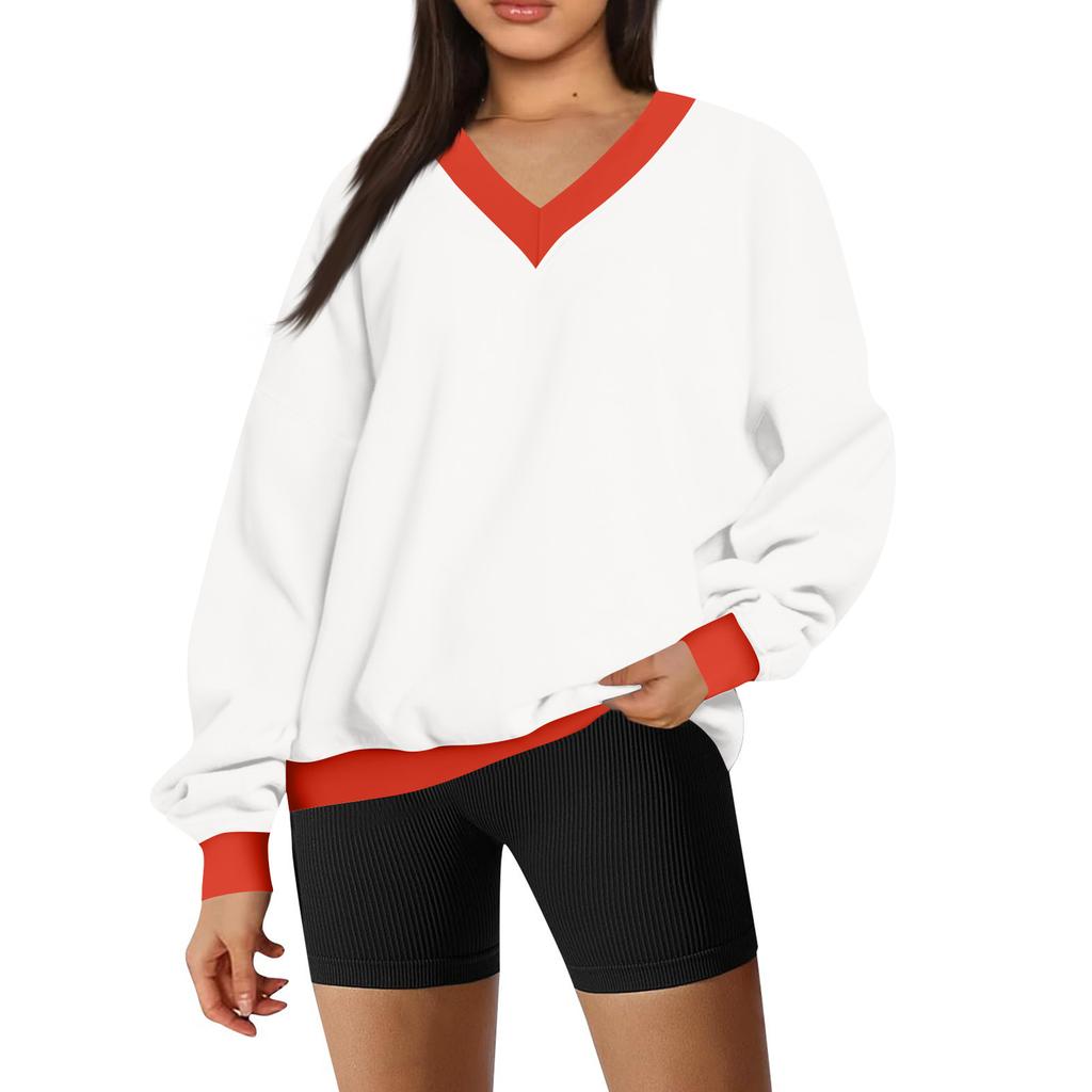 Women's Oversized Sweatshirts Casual Comfort Tops Fashion Long Sleeve Pullover Sweatshirt