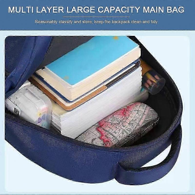 Astronaut Kids School Backpack Lightweight Waterproof Cartoon Primary Backpack for Students