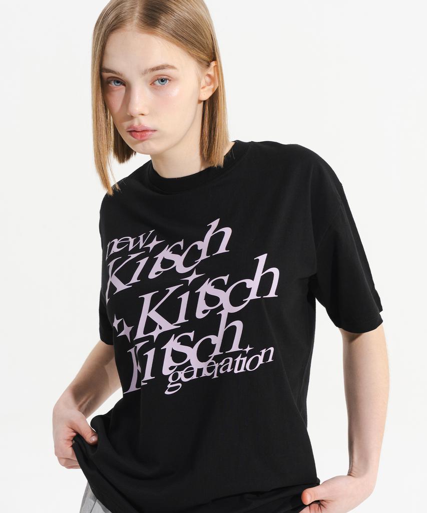 NEWKITSCH 3 Китч с коротким рукавом (черный)