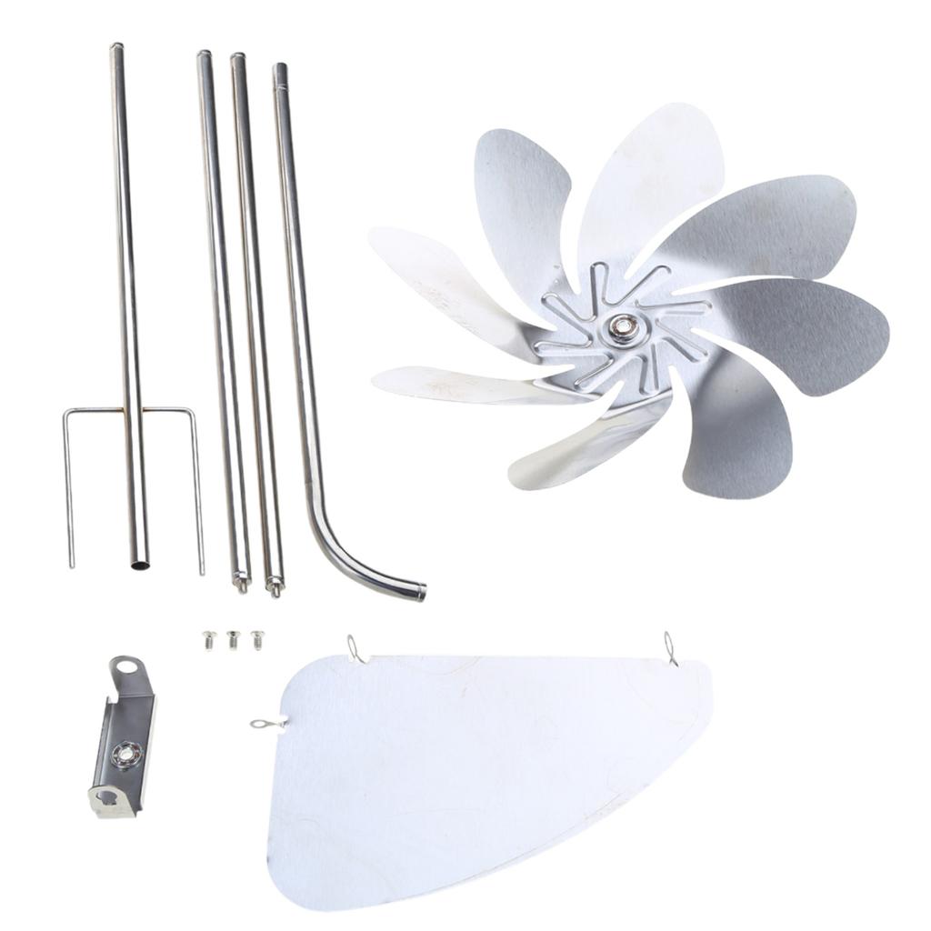 Ретро садовый ветряной вертушка с вращением на 360 градусов, металлическая мельница для наружного двора, газона, сада, ветряных скульптур, украшение