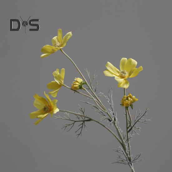 Искусственный цветок водонепроницаемый реалистичный шелковый тканевый ромашка Декор из искусственных цветов