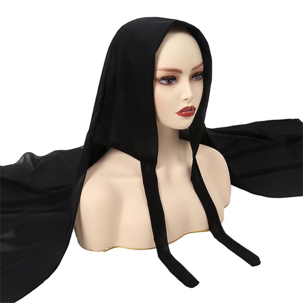 Chiffon Solid Color Headscarf for Women