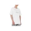 Calvin Klein Embroidered Logo Oversized Crewneck T-Shirt Men Tops White J322847-YAF