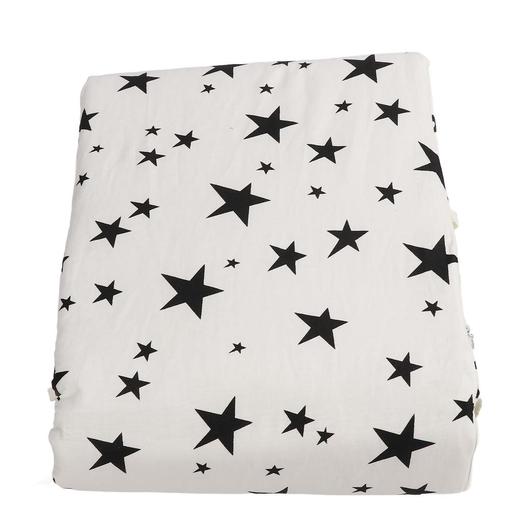 Baby Bed Bumper Removable Washable Printed One Piece Crib Bumper Infant Safety Bed Rail for All