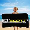 S-Scott Bike logo Microfiber Beach Towel Absorbent Quick dry Soft Yoga Swimming Resort Mountain Climbing Towel