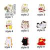 Zinc Zinc Zinc Alloy Zodiac Horse Brooch Chinese Style Animal Brooch Cute New Year Lapel Pins  New Year Gift