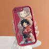 Милый чехол с рисунком Луффи для iPhone Samsung Galaxy Xiaomi Redmi POCO HUAWEI Honor, противоударный резиновый мягкий гибкий чехол