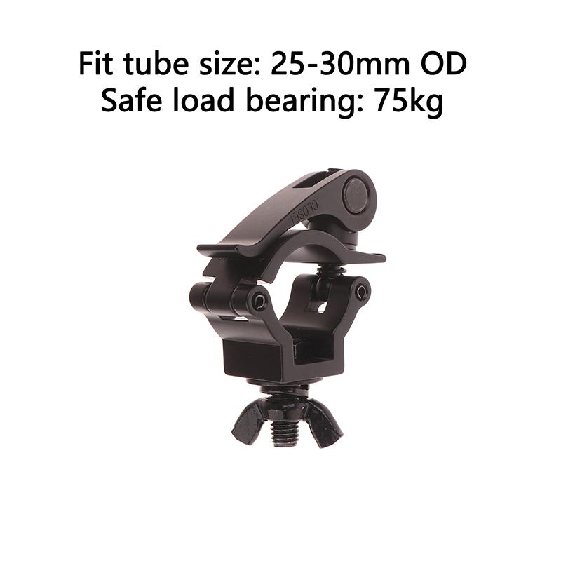 Быстроразъемный зажим с пряжкой из одного кольца Быстроразъемный зажим Алюминиевая трубка Быстроразъемный зажим Высококачественные сценические аксессуары