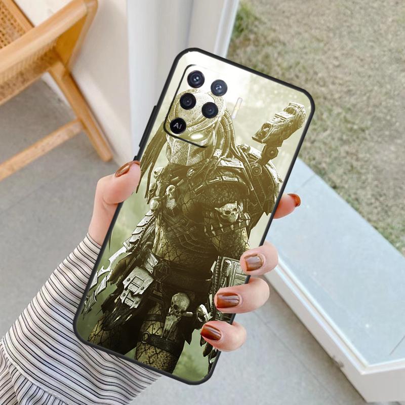 Чехол 'Инопланетное Хищник' для Oppo A60 A80 A40 A17 A57 A77 A74 A54 A94 A78 A98 A18 A38 A58 A96 A76 A16 A15 A5 Pro