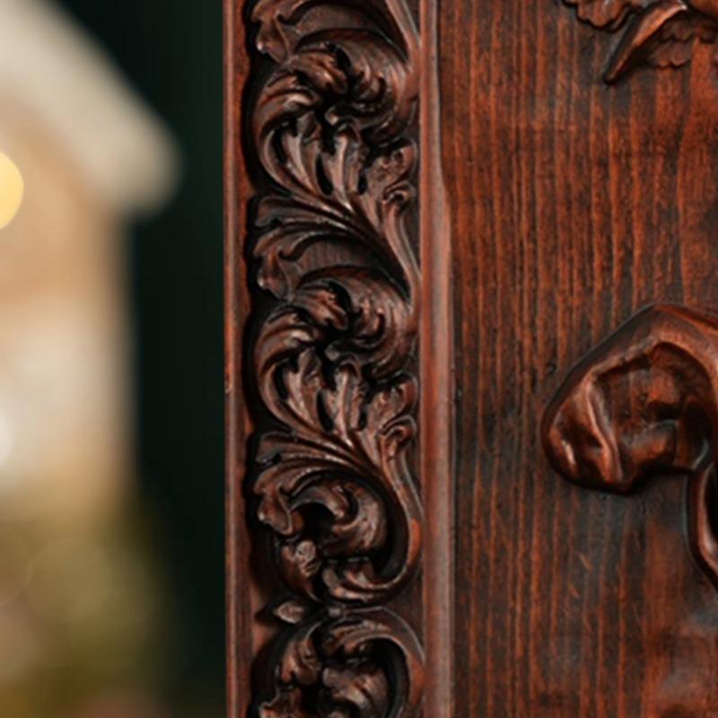 Рождественские деревянные резные украшения из цельного дерева украшения подарки Vantage Crafts