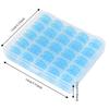 25pcs With Organizer Plastic Spool Plastic Sewing Machine Accessories  DIY Sewing