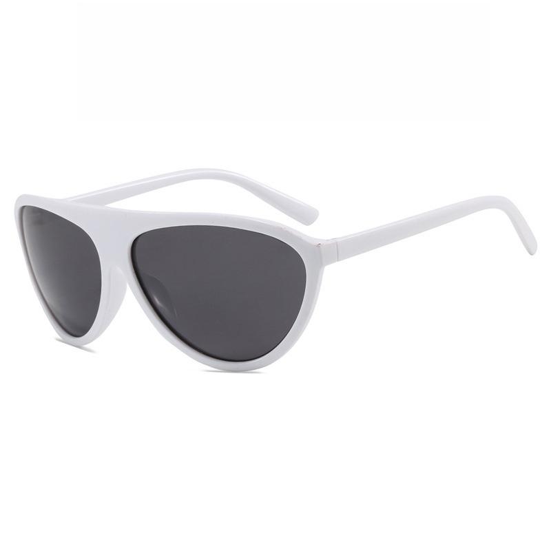 Retro Oversized Round Pilot Sunglasses Women Fashion Luxury Big Frame Mirror Boho Gradient Sunglasses Retro Classic Beach Shades