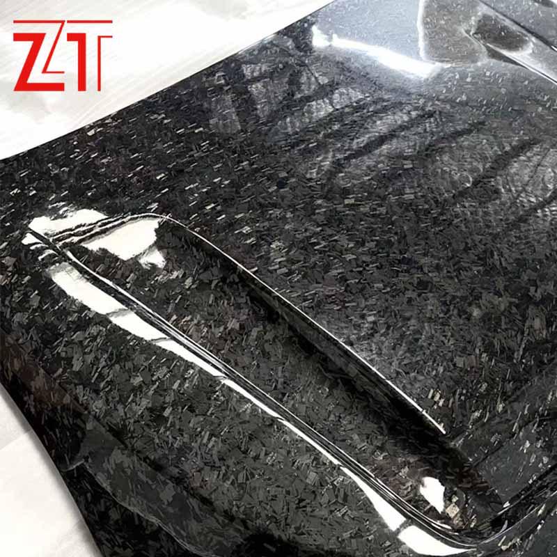 Xiaopeng P7 Forged Carbon Fiber Engine Hood Modification