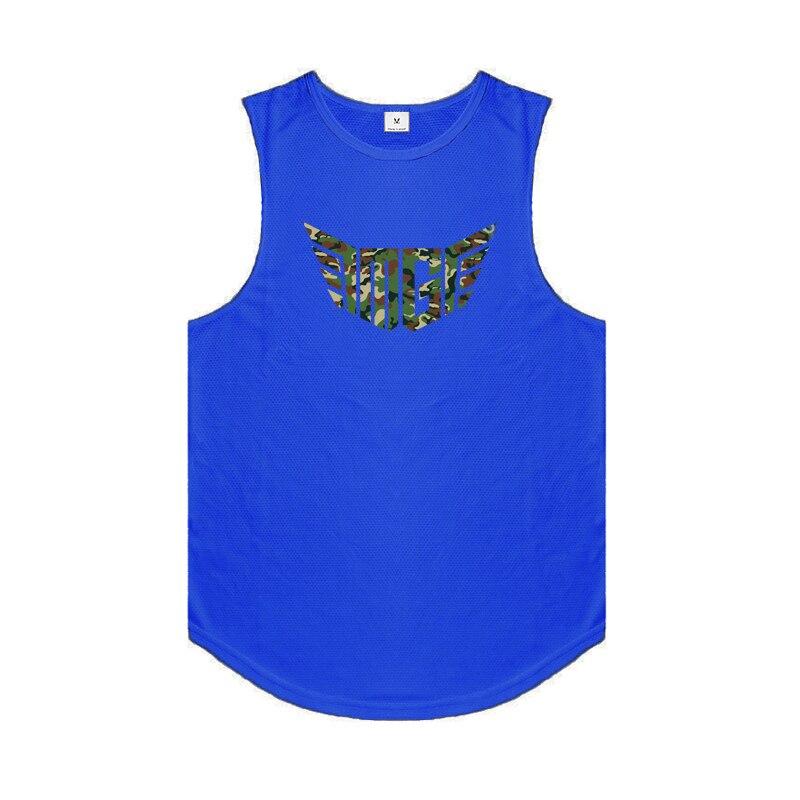 Muscleguys Летние мужские жилеты с круглым вырезом, одежда для тренировок, майка с мышцами, мужская толстовка для тренажерного зала и фитнеса, спортивная сетчатая баскетбольная футболка без рукавов