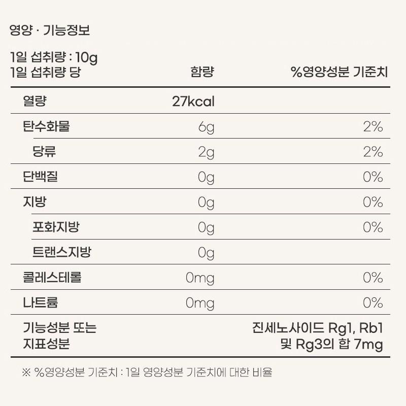 Garden Ginseng 6-year-old Korean Red Ginseng Extract 365 Stick Set, 300g, 1 Unit