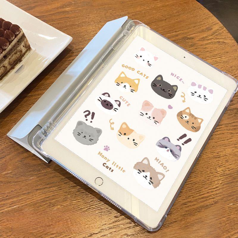 Чехол с милой мультяшной собакой для iPad Air4/5 10,9 дюйма. Силиконовый тройной чехол для iPad mini4/5 7,9 дюйма Pro11/12,9 дюйма 2021/20/19 gen9/8/7 10,2 дюйма.