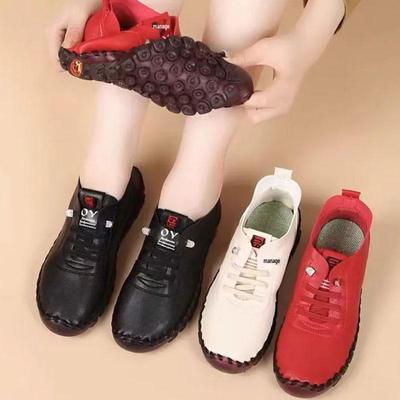 Осенние оксфорды на мягкой подошве, женская повседневная обувь для танцев для среднего и пожилого возраста