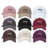 Embroidery Letter Baseball Hat for Girl Adjust Sports Hat Elegant Sun Hat Open Top Hat Women Vacation Hat Headwear