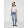 Джинсы Vila Sarah 14094341 синий Skinny Fit