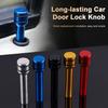4Pcs Alloy Car Door Lock Knobs Anti-deformed Inner Door Lock Pull Pins Automotive Inner Door Latches Decor Interior
