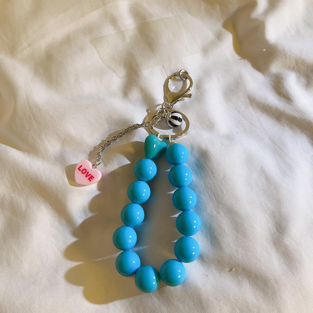 Милый чистый цвет милый кулон сумка бисерный чехол для мобильного телефона универсальный кулон для женщин