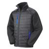 Result Mens Black Compass Padded Soft Shell Jacket