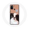 Oppo A53 Case Japanese Spaniel Black and White Dog Breed