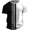 Aztec Ethnic Tribe Pattern 3D Print T-Shirts Men Women Casual Short Sleeve T Shirt Oversized Harajuku Y2k Tops Tees Kid Clothing