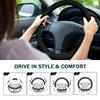 Auto Heated Steering Wheel Cover Universal Size Quickly Heating Driving Hands Warmth Steering Wheel