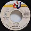7-дюймовая пластинка ANTHONY B / XSYTEMENT - Try Hard / Smoke Off NONE CJ Records 2006 Ямайка Регги, Ска и Даб Б/У