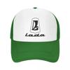 Lada   Soviet Union Car Cccp Kopeyka Ussr Vaz  Baseball Cap Trucker Hats Breathable Splicing