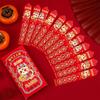 12pcs Traditional 2026 Horse Year Red Envelope Good Luck Lucky Draw Red Pockets  Family Reunion