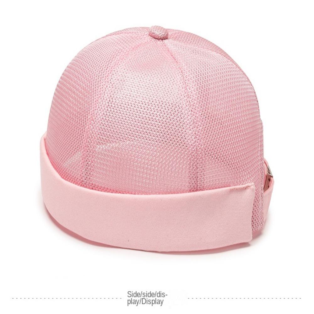 Fashion Beanie Women Men Bonnet Men Women Cap Hip-hop Hat Mesh Hat Brimless Hats Melon Skin Hat