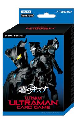 [Купить набором] Стартовая колода карточной игры Ultraman 02 Zero no Kizuna [SD02] + Официальные протекторы для карт (белый) + Официальный кейс для палубы (белый)